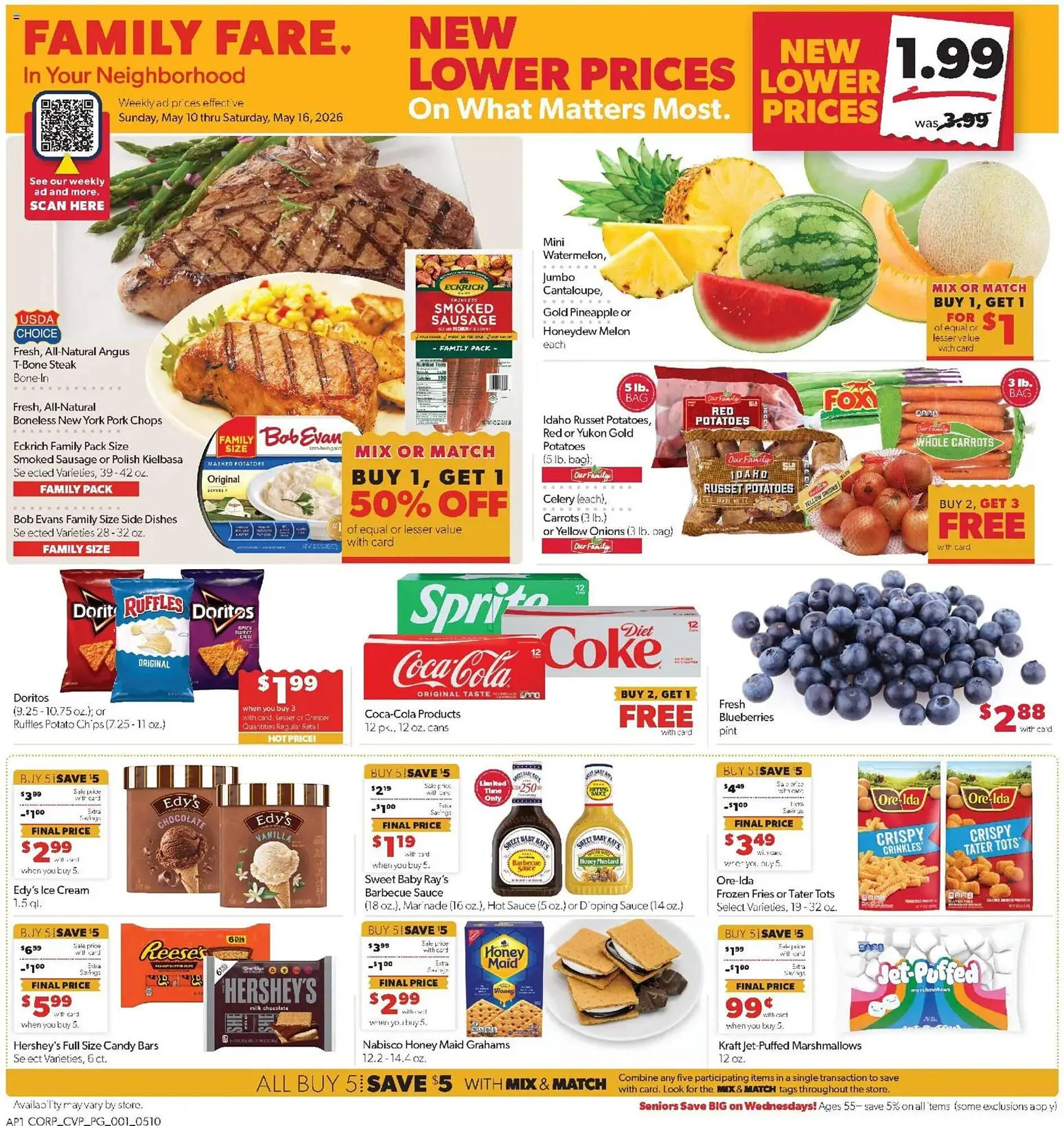Weekly ad Family Fare weekly ad from May 10 to May 16 2026 - Page 1