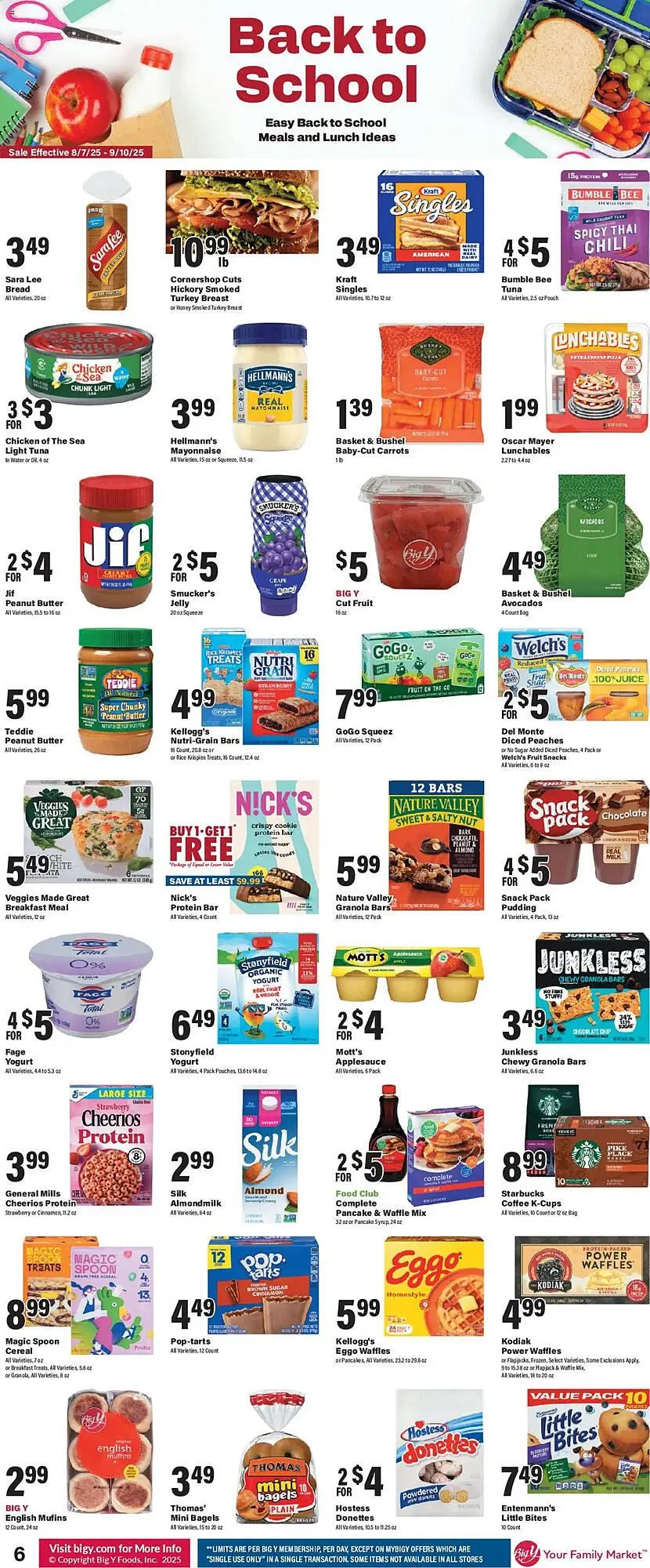 Weekly ad Big Y Weekly Ad from August 7 to August 14 2025 - Page 10