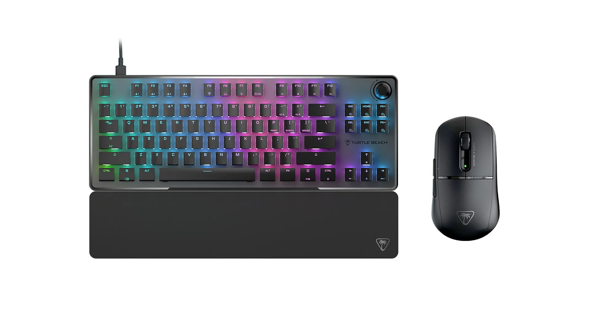 Vulcan II TKL Pro Black + Burst II Air Black Bundle