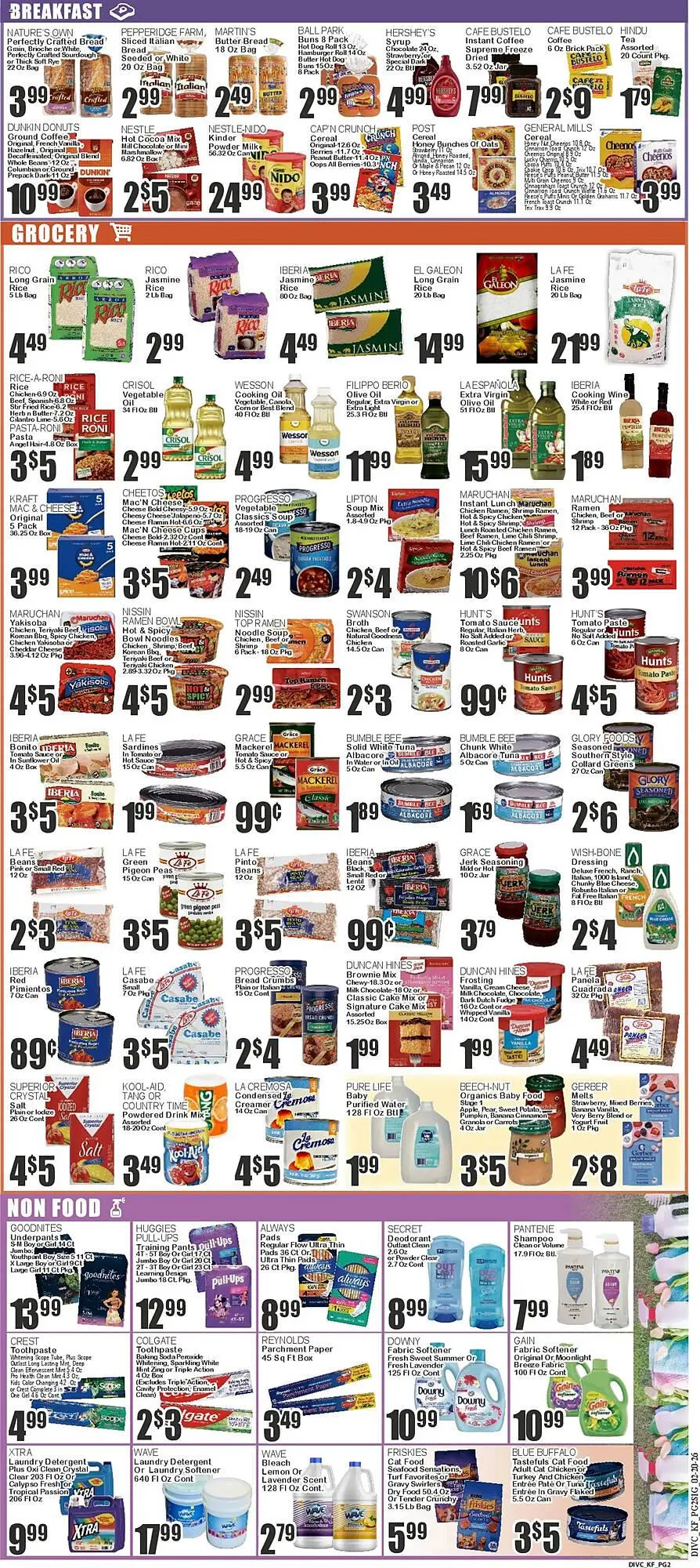 Weekly ad Food Universe circular from February 20 to February 26 2026 - Page 2