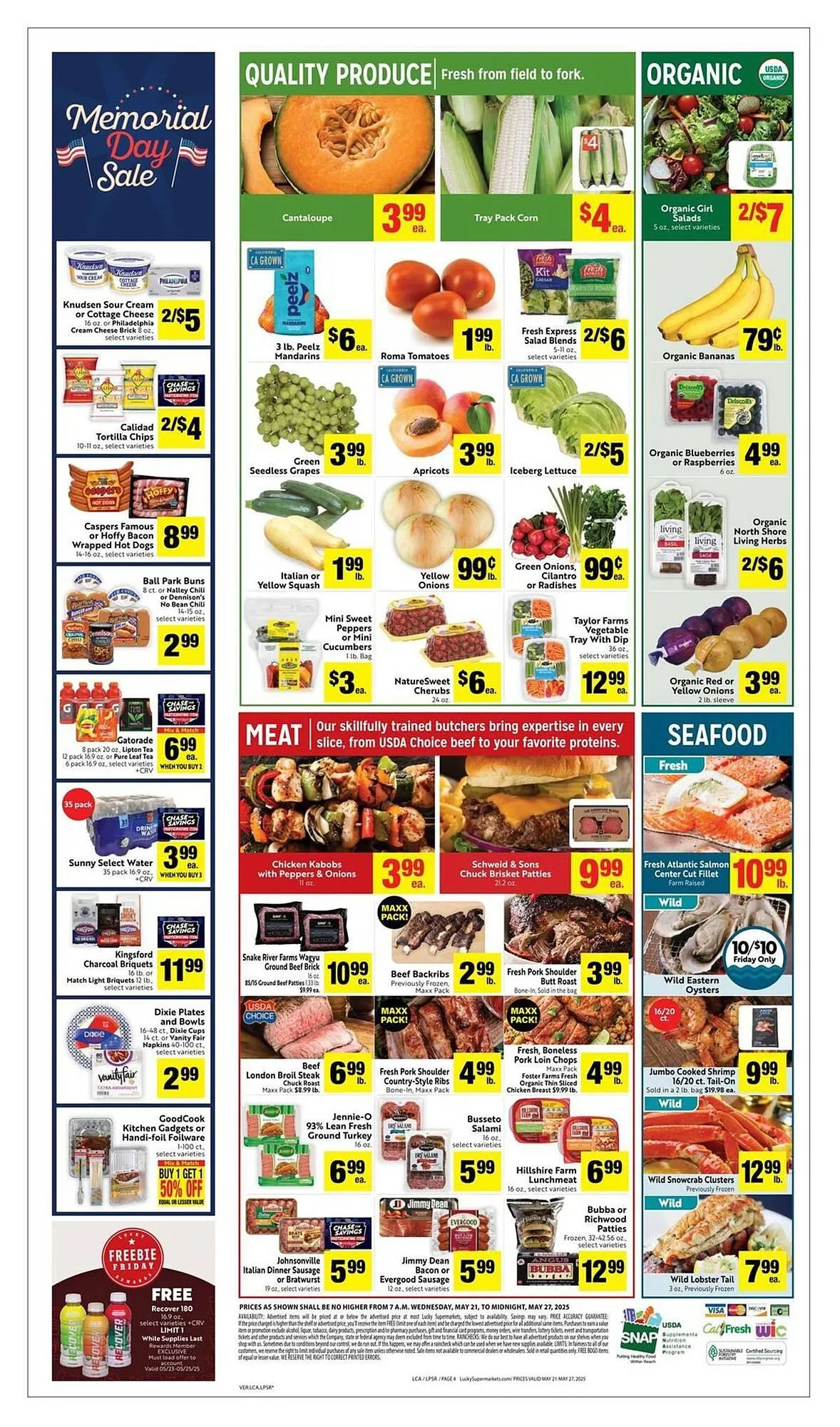 Weekly ad Lucky Supermarkets Weekly Ad from May 23 to May 26 2025 - Page 6