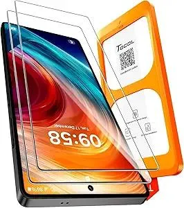 TOCOL for Samsung Galaxy S25 Ultra Screen Protector [9H Hardness] [Military Grade Shatterproof] HD Tempered Glass 2 Pack