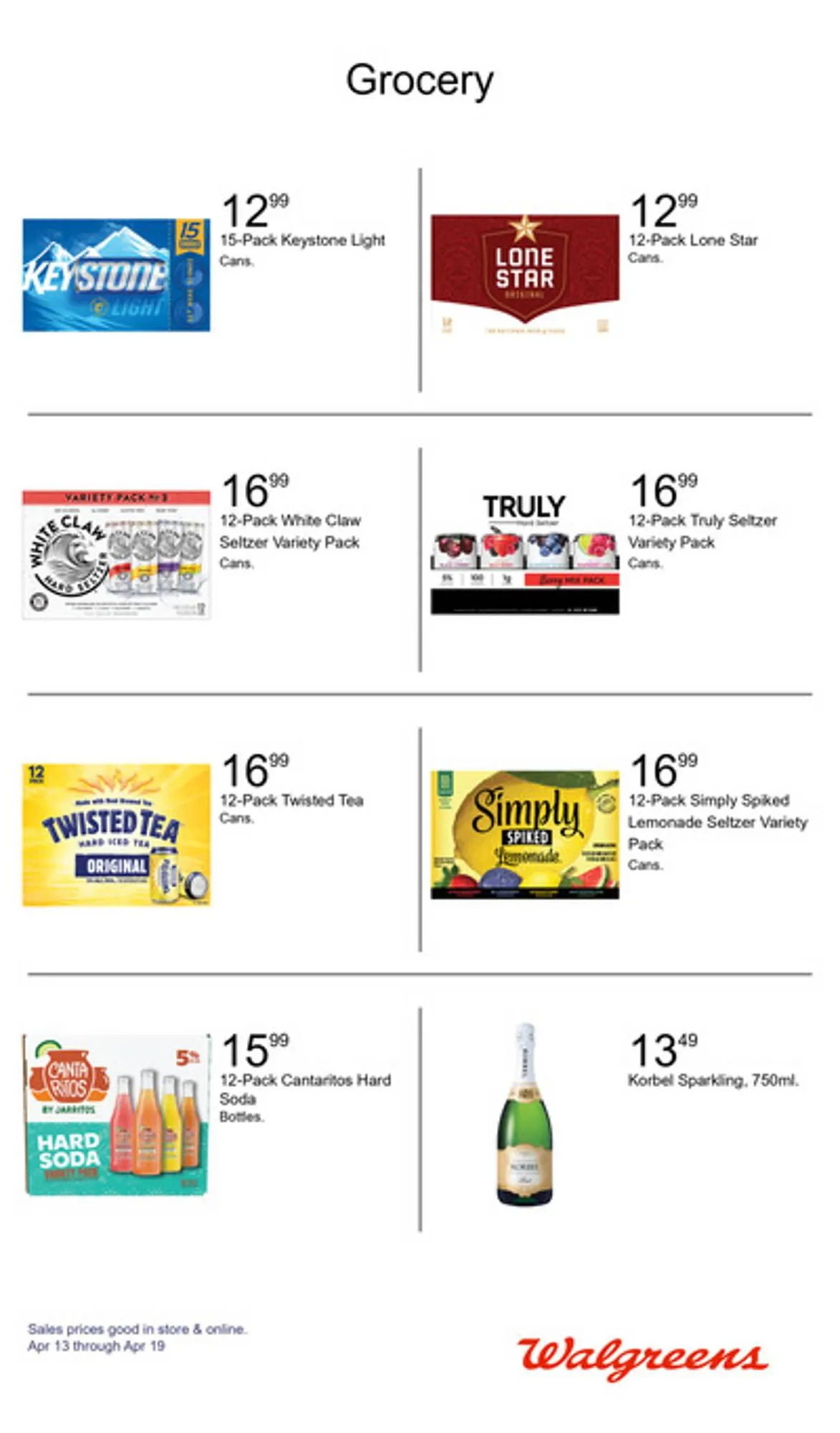 Weekly ad Walgreens Weekly Ad from April 13 to April 19 2025 - Page 41