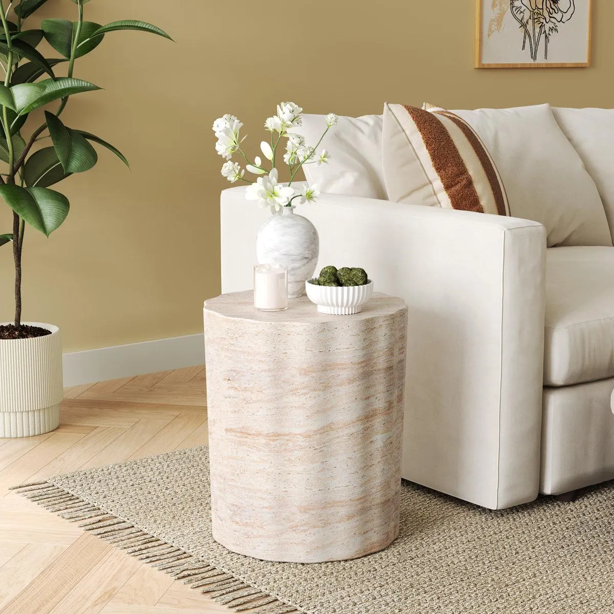 Coda 15.5'' Concrete Outdoor Side Table