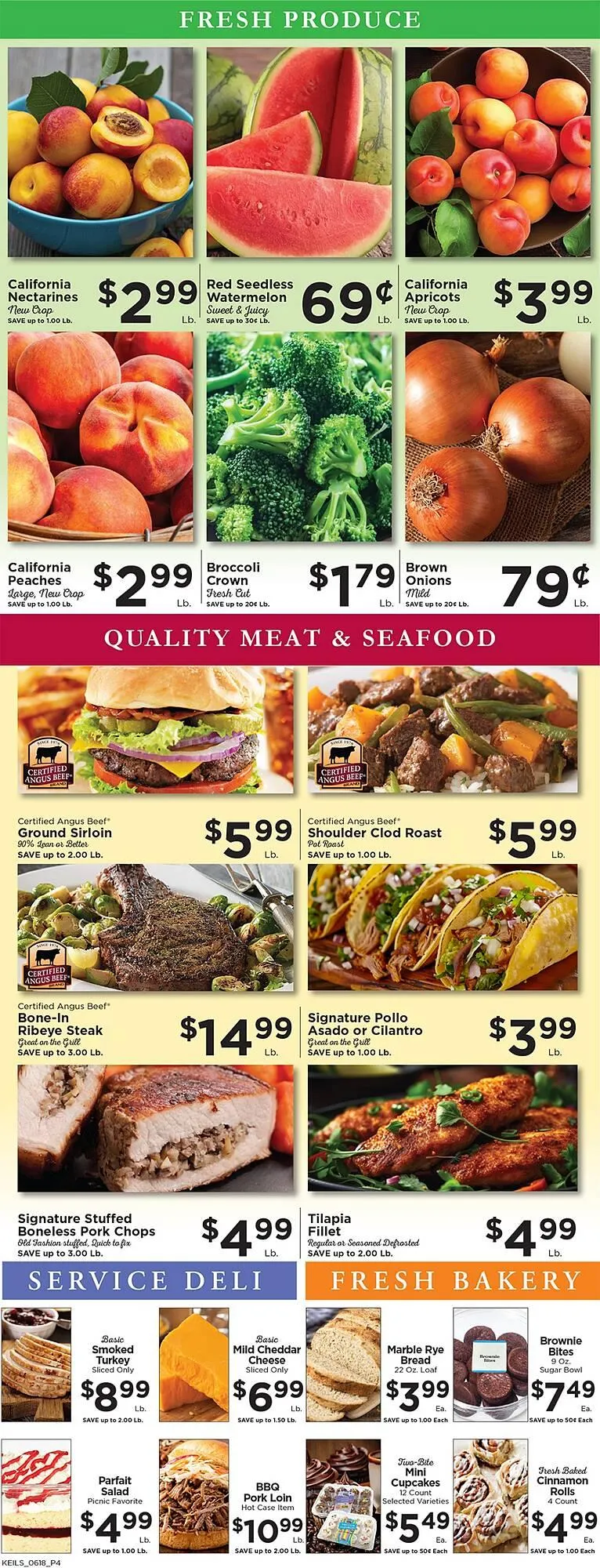 Weekly ad Keil's Fresh Food Stores Weekly Ad from June 18 to June 24 2025 - Page 4