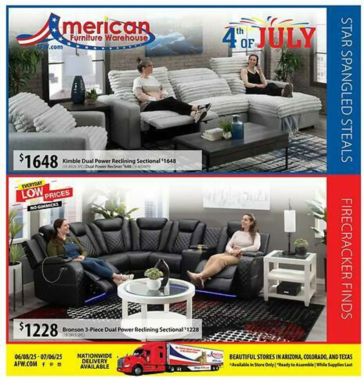 Weekly ad American Furniture Warehouse Current weekly ad from January 4 to January 18 2026 - Page 1