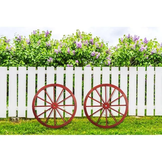 Sun-Ray 2-Pack Red Wood Farmhouse Decorative Object