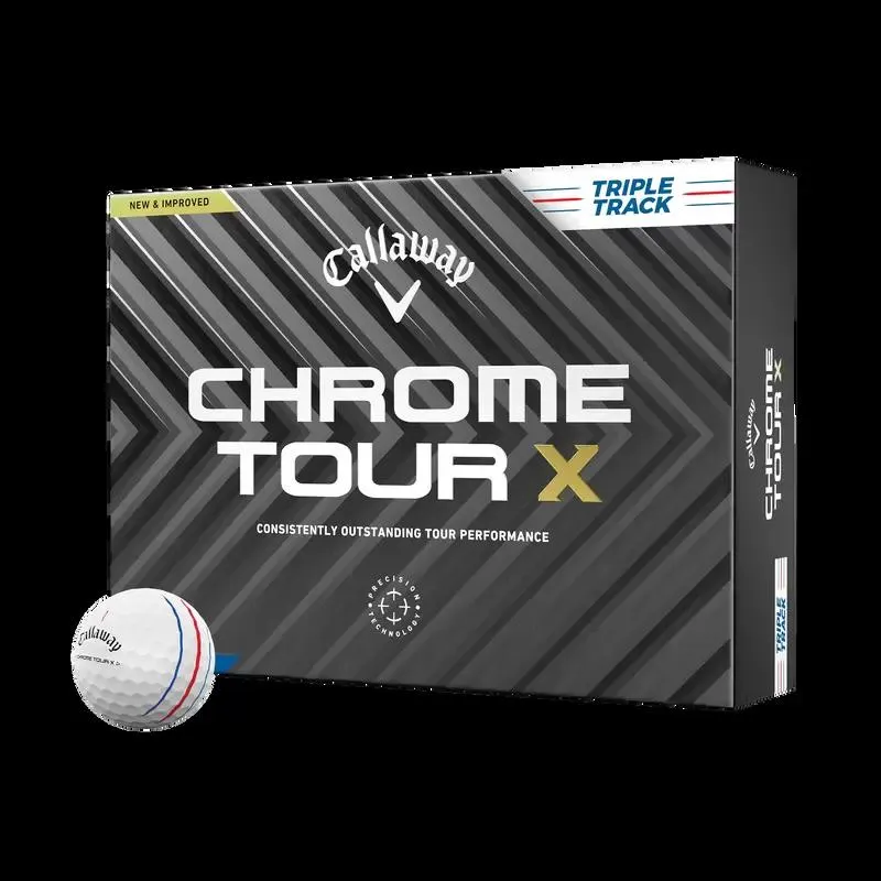 Chrome Tour X Triple Track Golf Balls