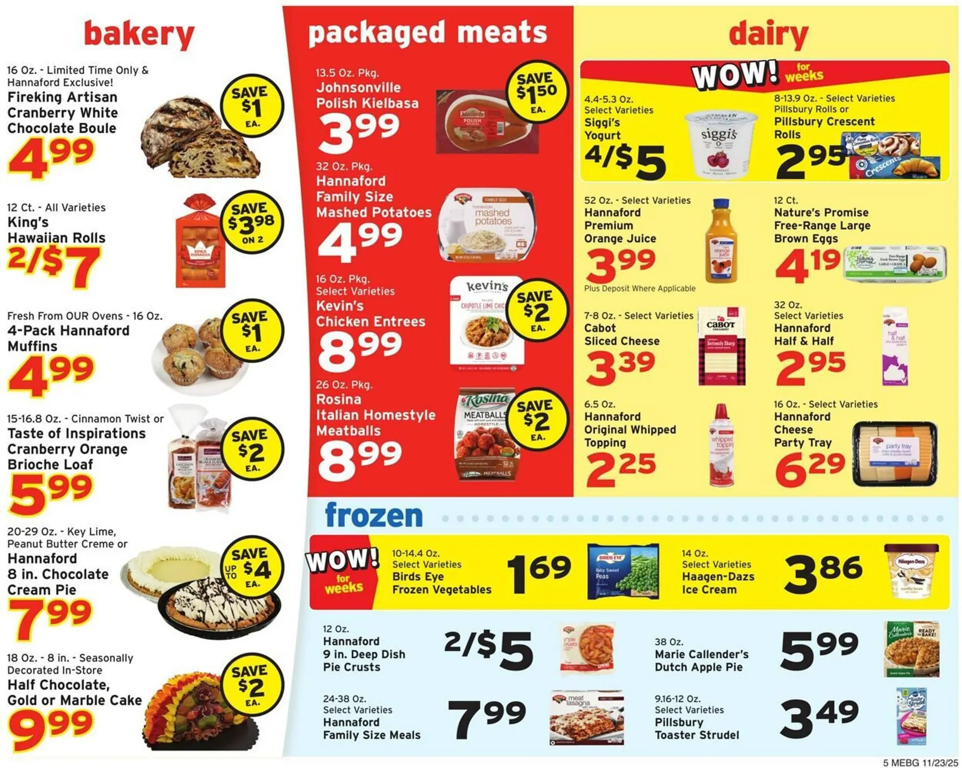 Weekly ad Hannaford flyer from November 23 to November 29 2025 - Page 5
