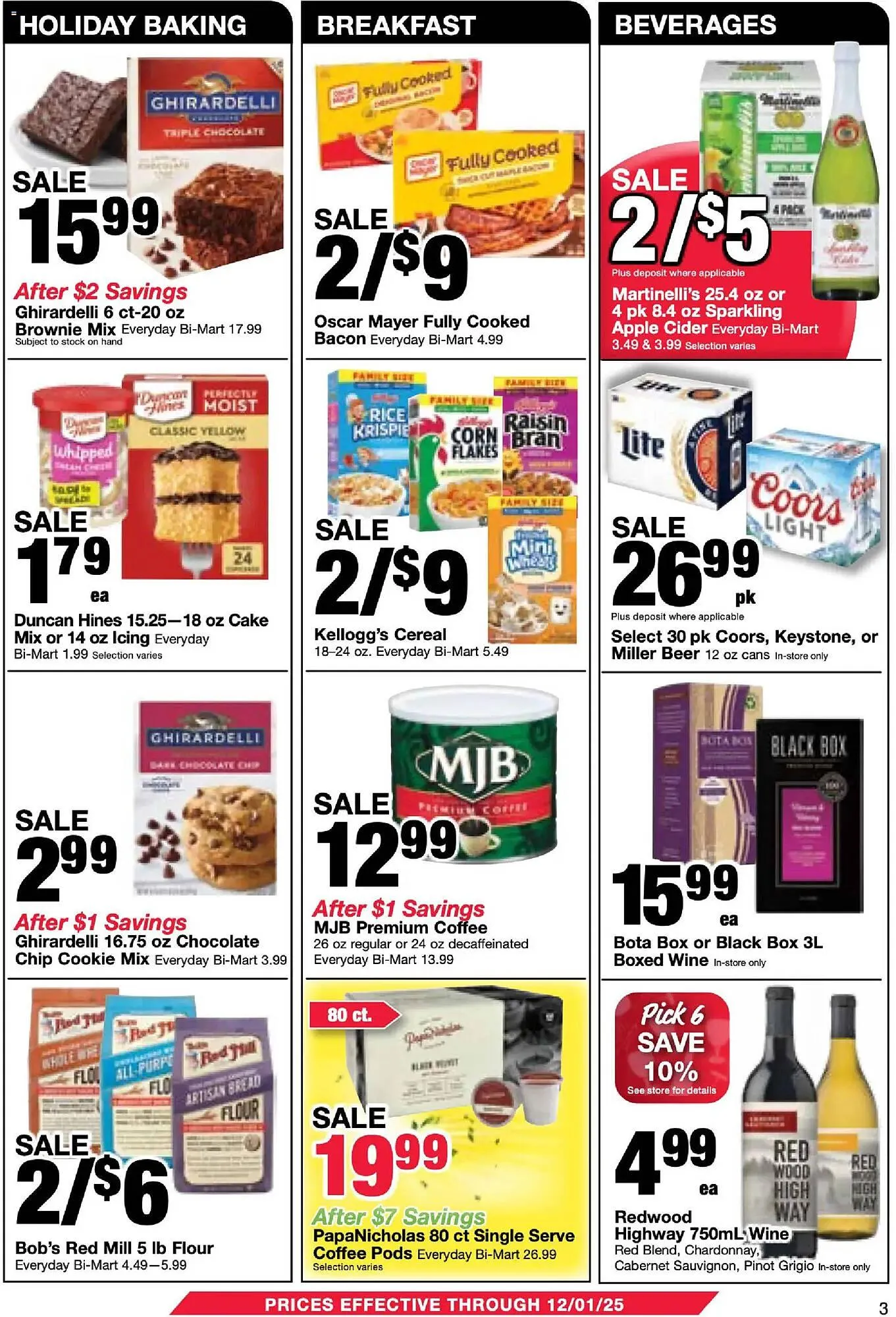 Weekly ad Bi-Mart weekly ad from November 25 to December 1 2025 - Page 3
