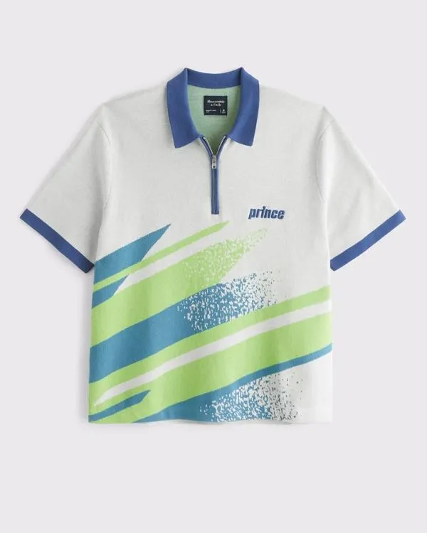 Prince Tennis Zip Sweater Polo