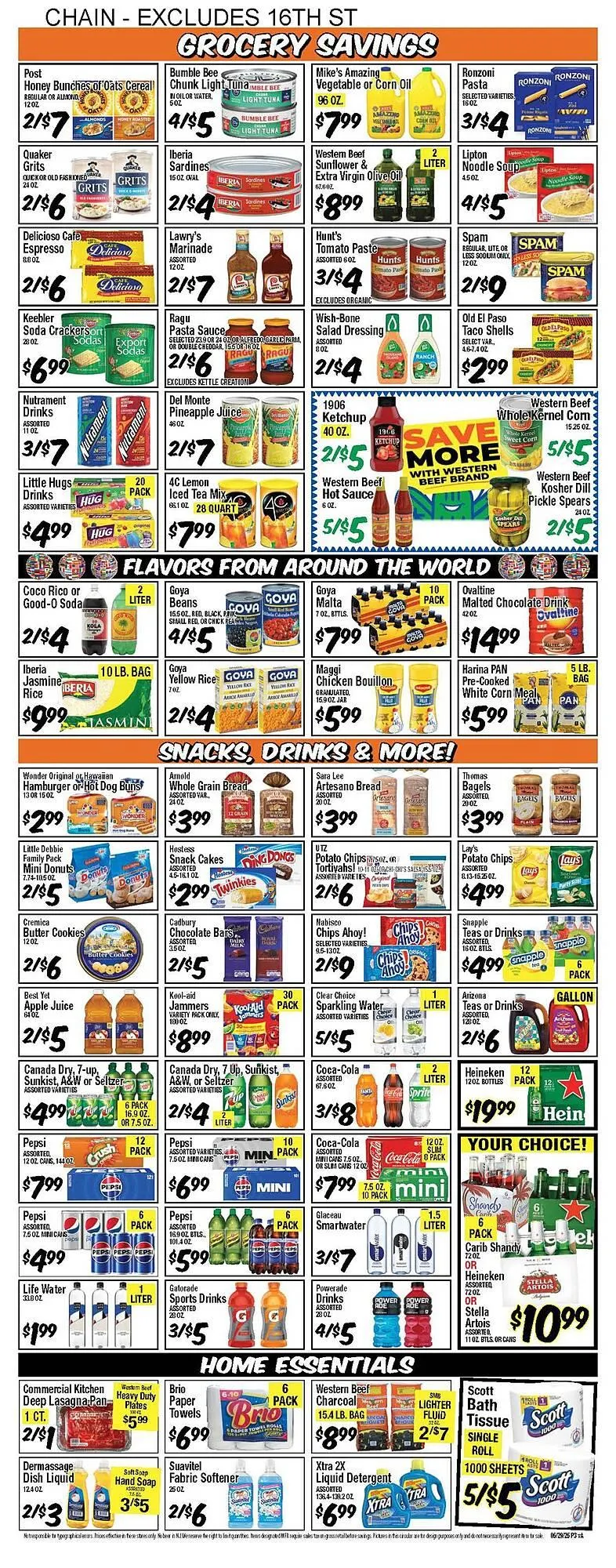 Weekly ad Western Beef Weekly Ad from May 29 to June 4 2025 - Page 3