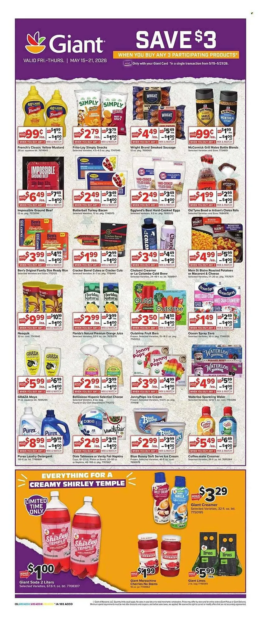 Weekly ad Giant Food weekly ad from May 15 to May 21 2026 - Page 7