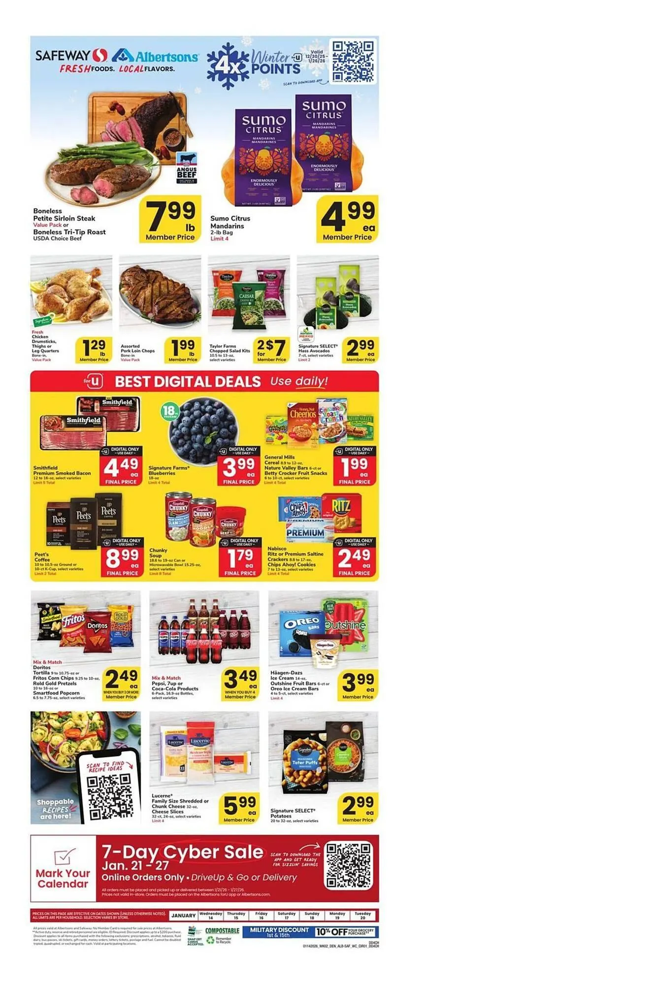 Weekly ad Albertsons weekly ad from January 14 to January 20 2026 - Page 1