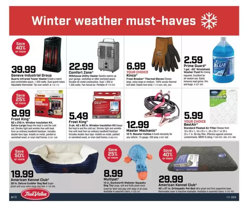 Weekly ad Exclusive deals for our customers from October 28 to November 24 2024 - Page 4