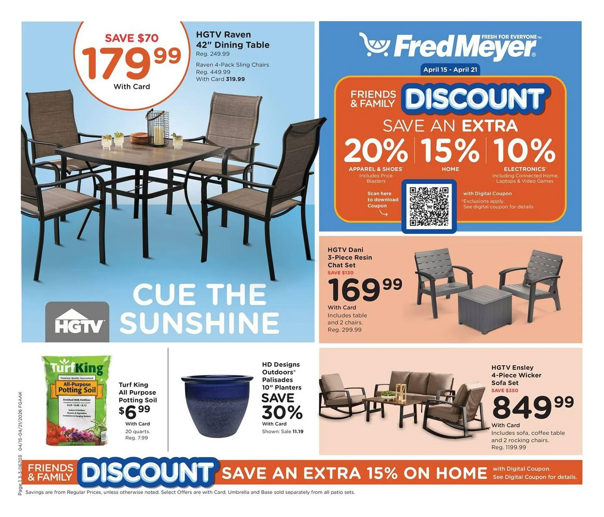Weekly ad Fred Meyer weekly ad from April 15 to April 21 2026 - Page 1