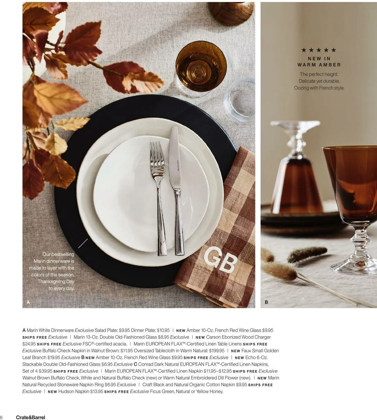 Weekly ad Crate & Barrel from November 4 to January 1 2025 - Page 6