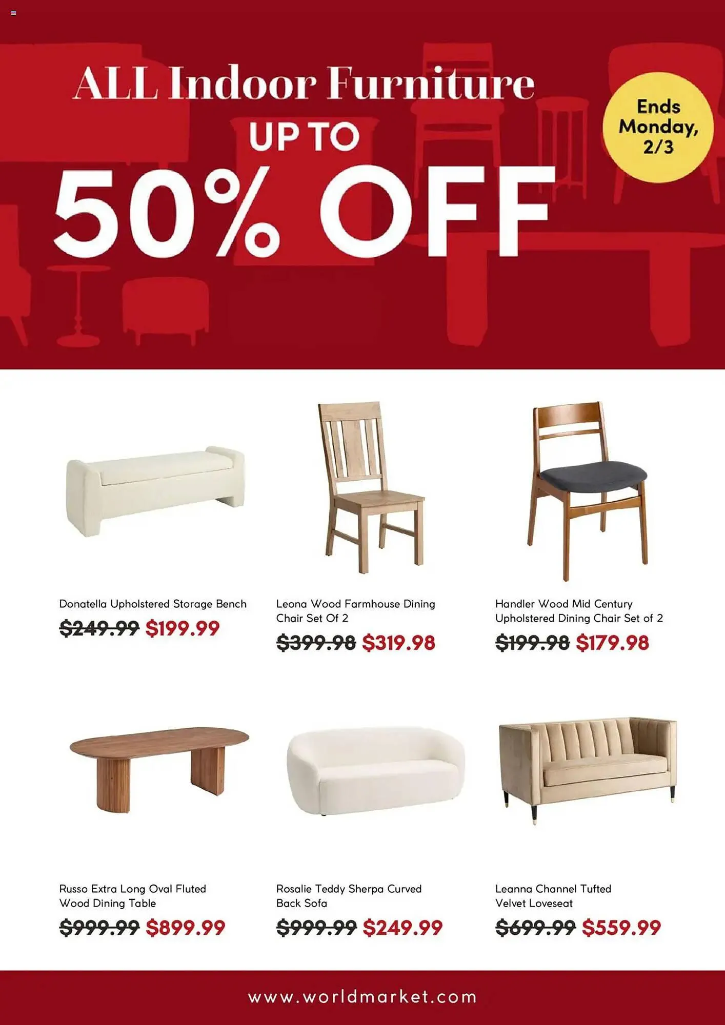 Weekly ad World Market Weekly Ad from January 20 to February 3 2025 - Page 5