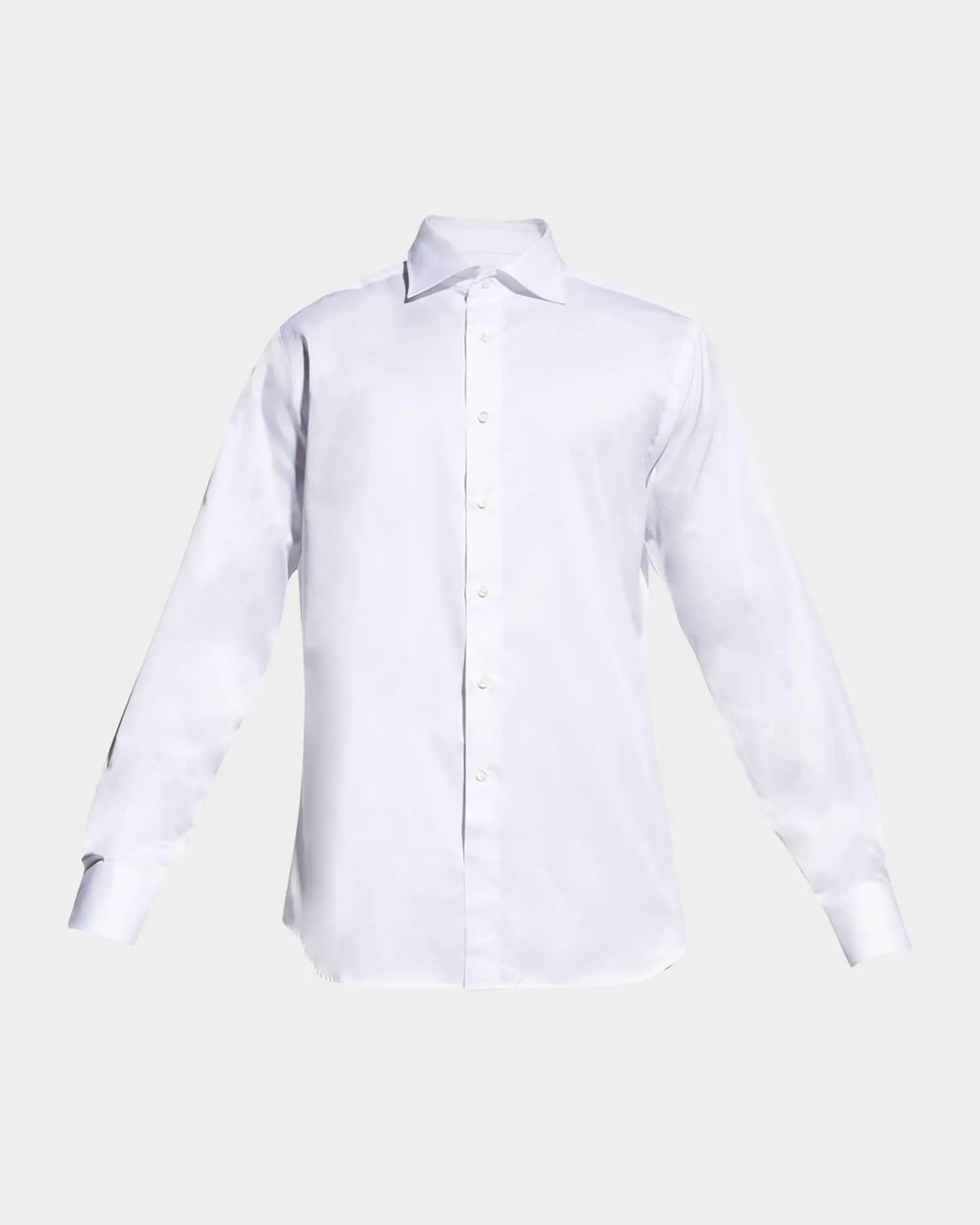 Men's Solid Twill Dress Shirt