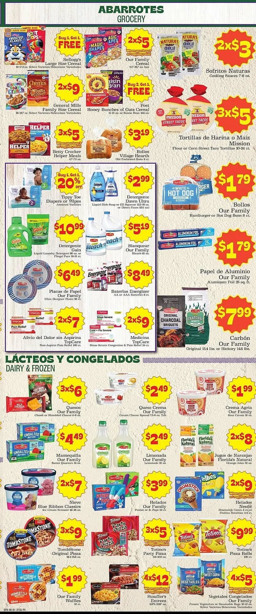 Weekly ad Supermercado Nuestra Familia Weekly Ad from June 1 to June 7 2025 - Page 4