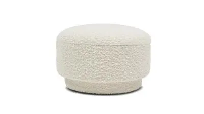 Fuji Mushroom Boucle Ottoman