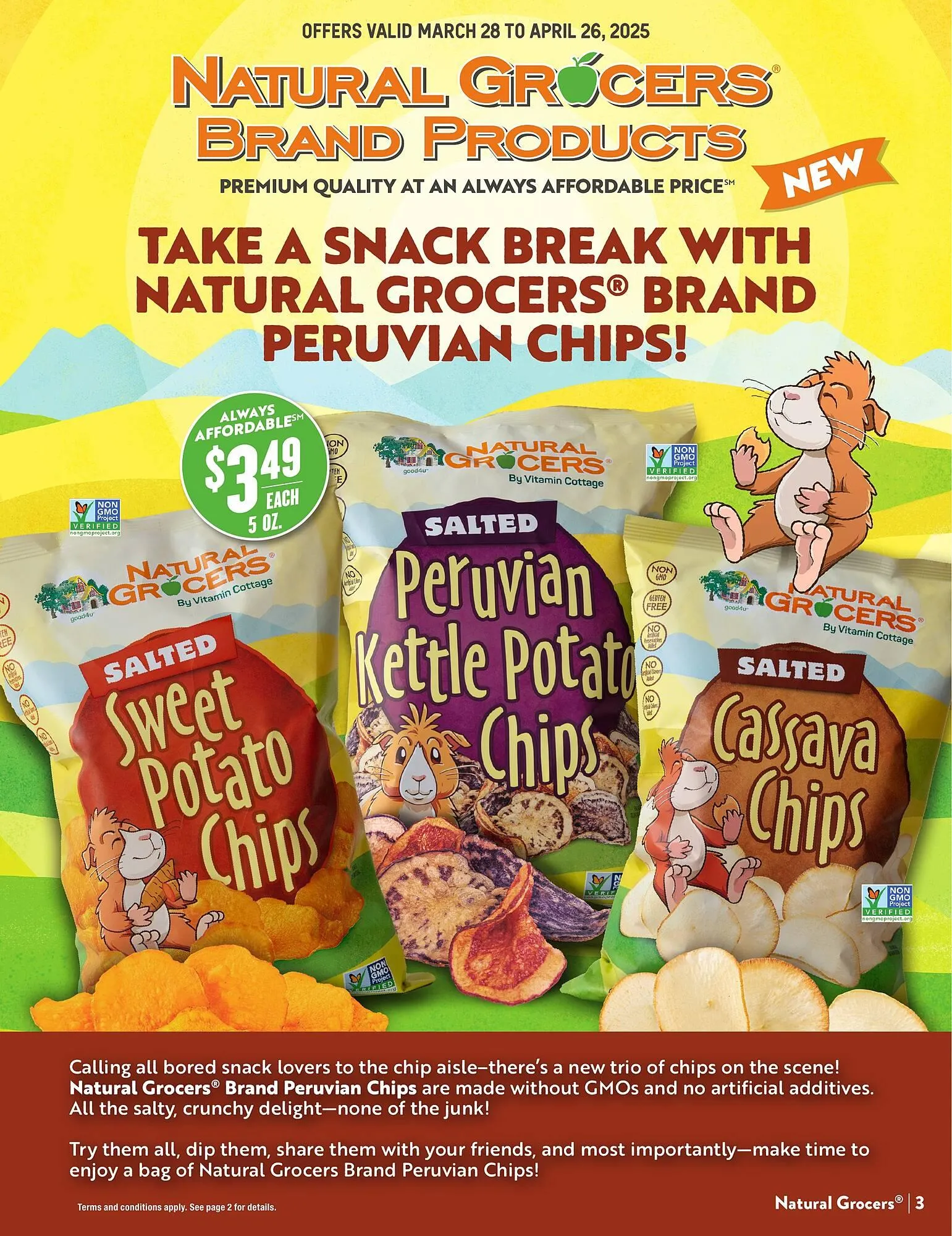 Weekly ad Natural Grocers ad from April 18 to April 26 2025 - Page 3