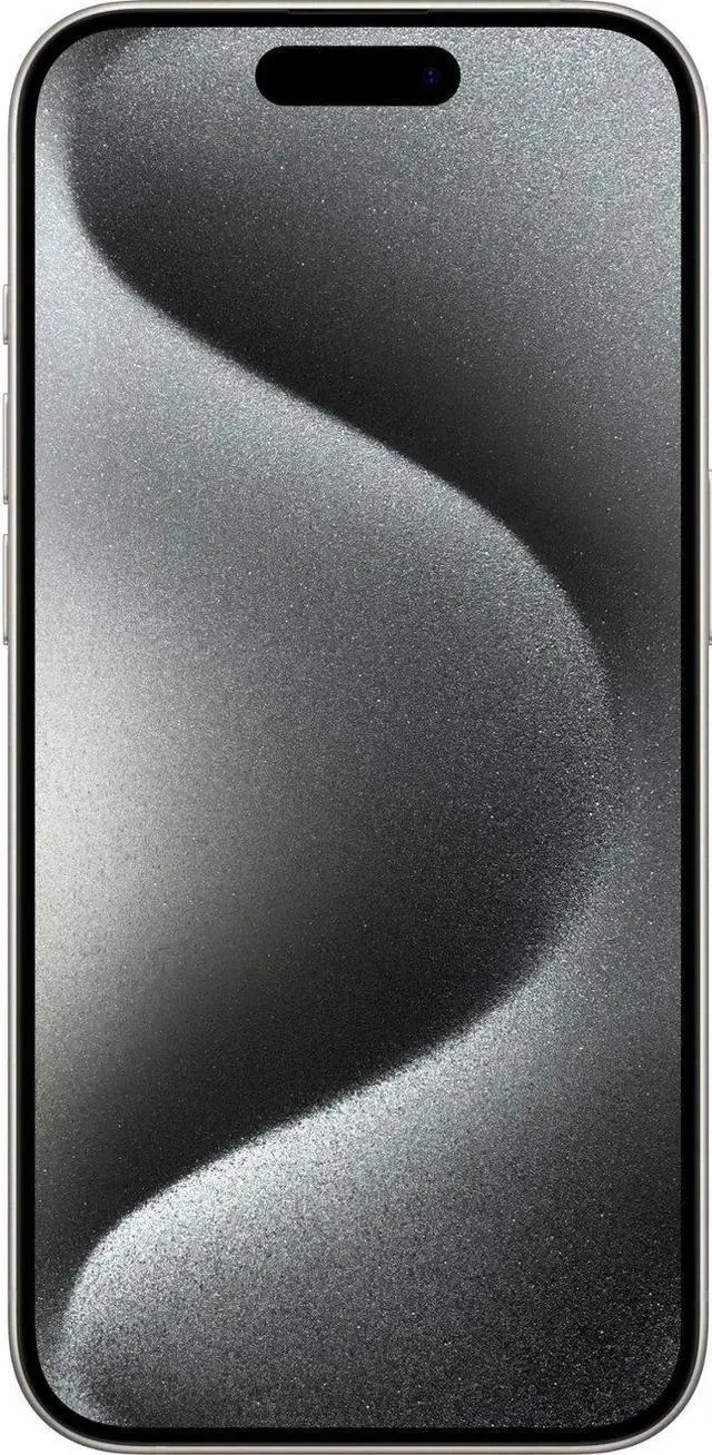 Apple iPhone 15 PRO 512GB, Refurbished Unlocked Cell Phone, White Titanium - Very Good Condition (Grade B)