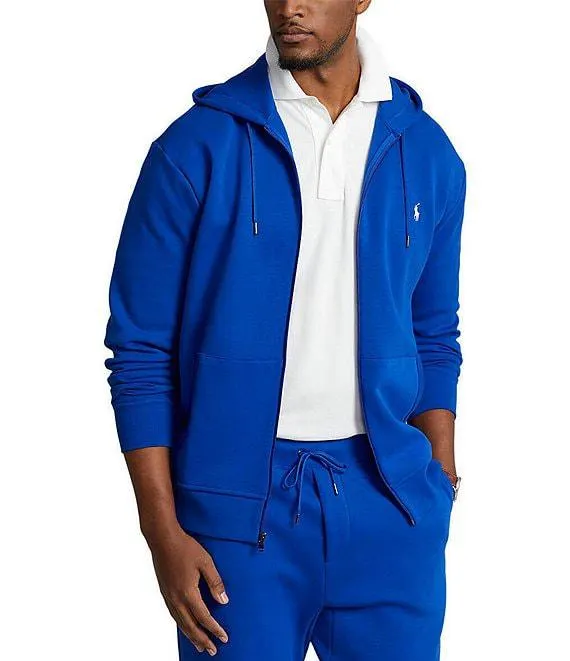 Big & Tall Double-Knit Long Sleeve Full-Zip Hoodie