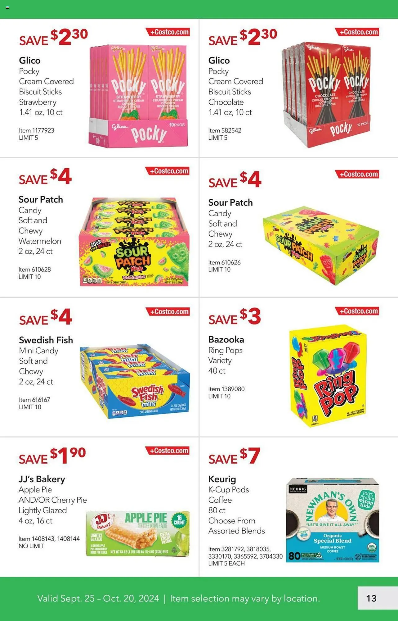 Weekly ad Costco Weekly Ad from September 25 to October 20 2024 - Page 12
