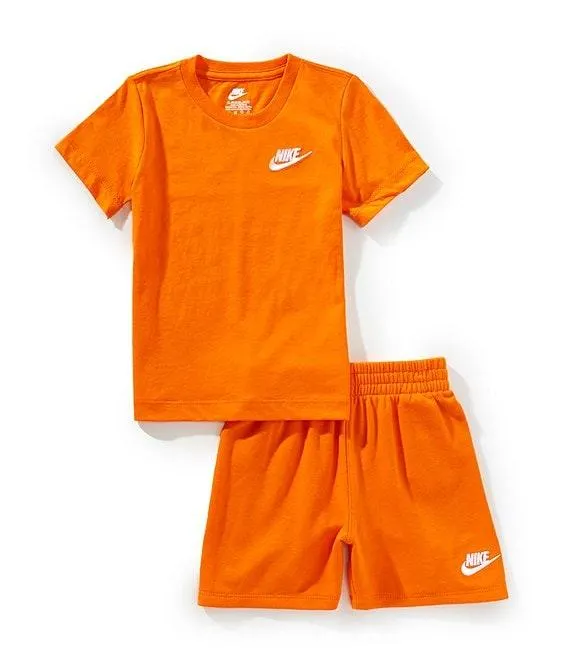 Little Boys Club Jersey Short Sleeve T-Shirt & Shorts Set