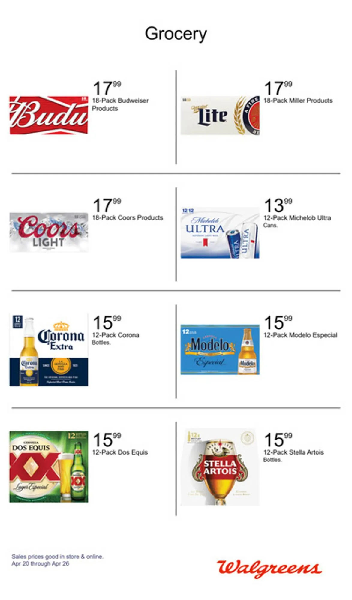 Weekly ad Walgreens Weekly Ad from April 20 to April 26 2025 - Page 33