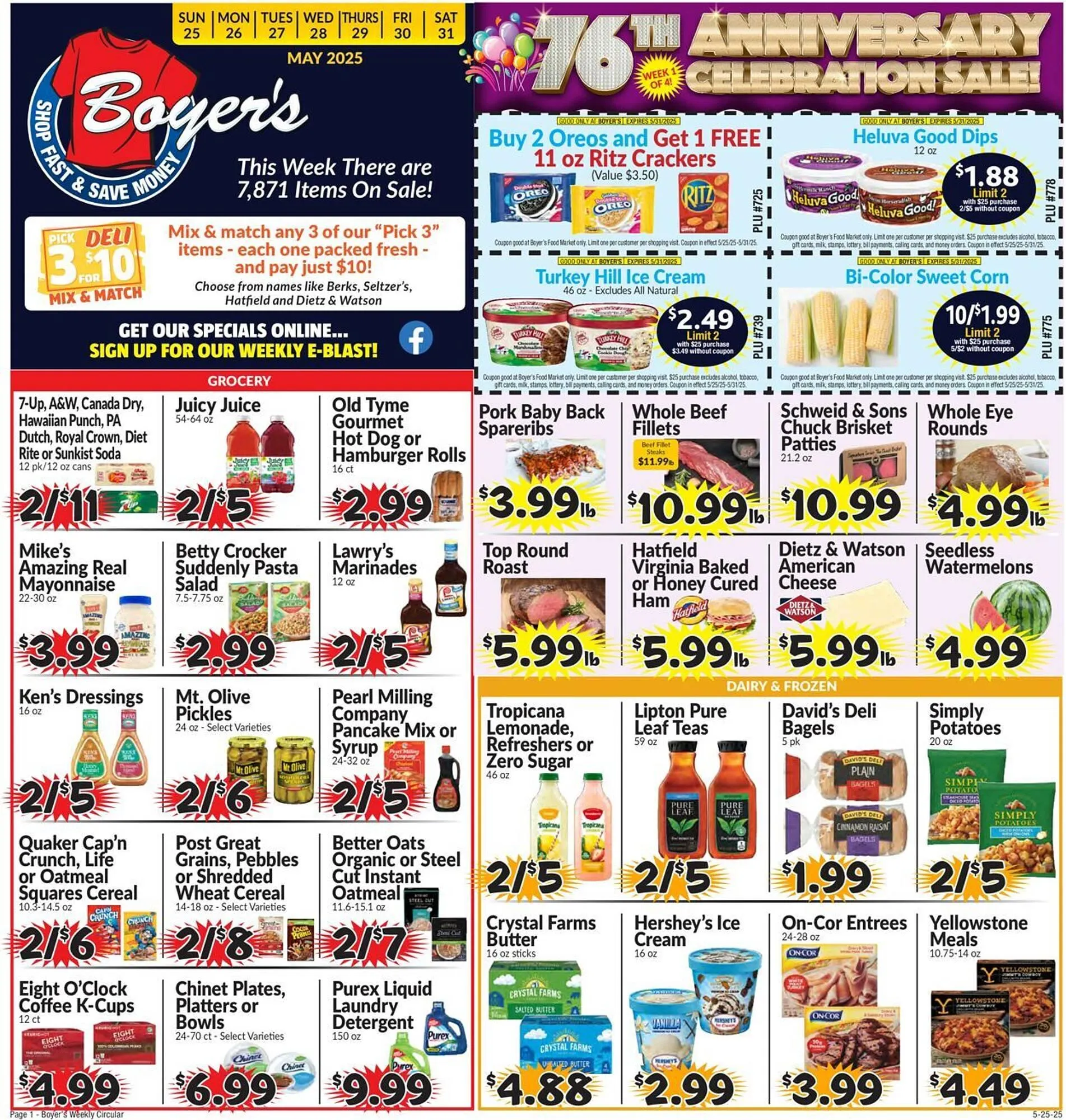 Weekly ad Boyer's Food Markets Weekly Ad from May 25 to May 31 2025 - Page 3