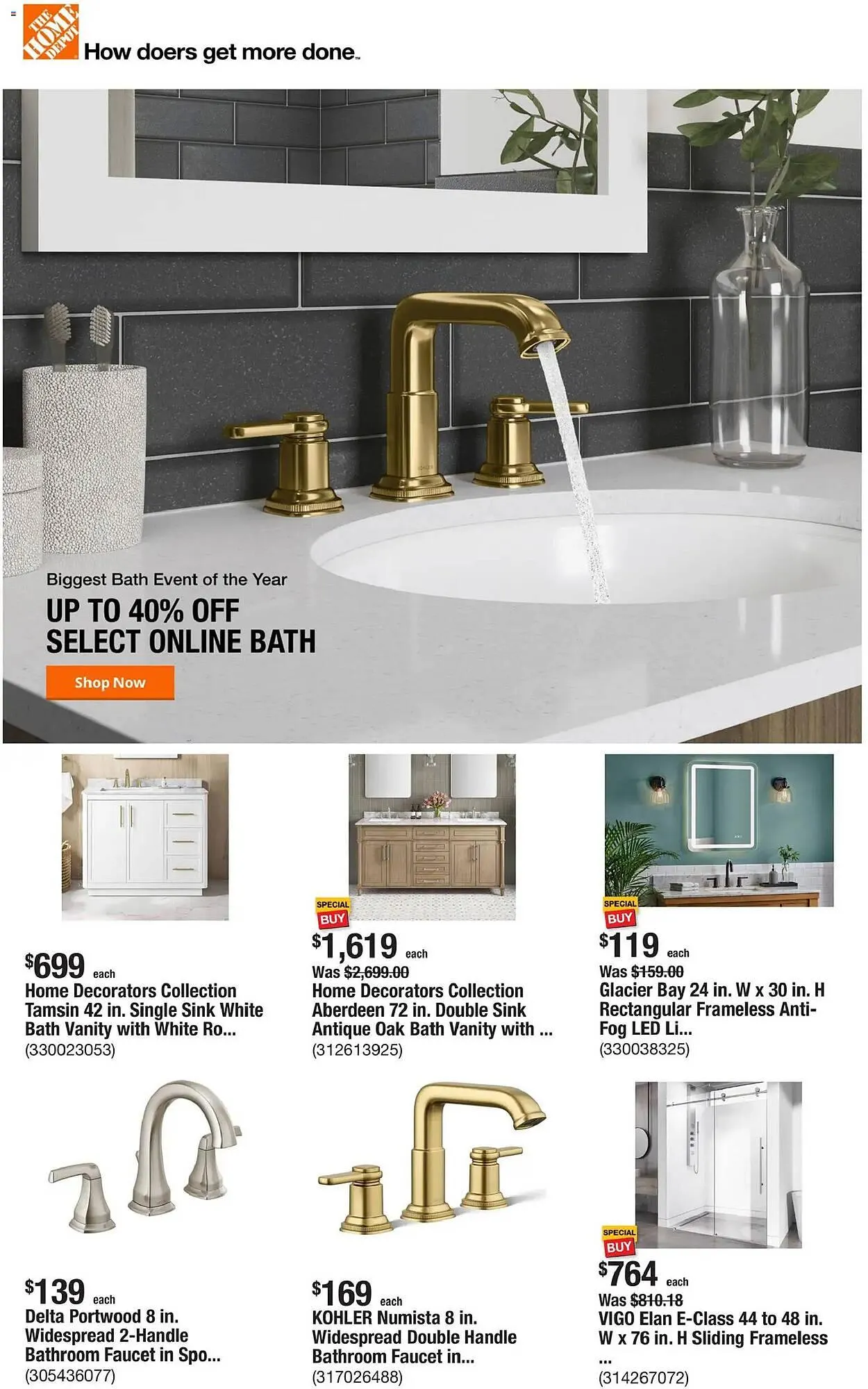 Weekly ad The Home Depot flyer from March 12 to March 20 2026 - Page 1