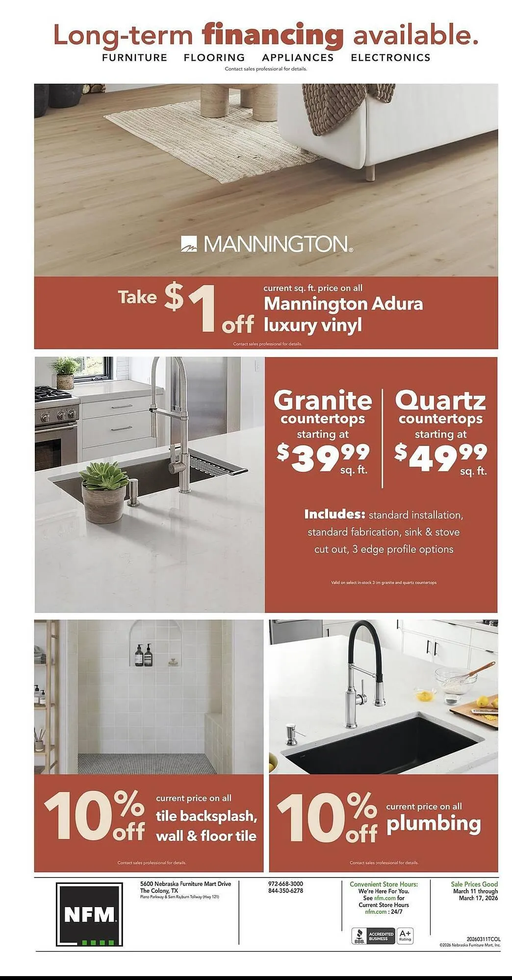 Weekly ad Nebraska Furniture Mart weekly ad from March 11 to March 17 2026 - Page 10