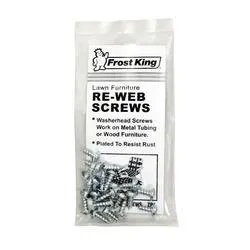 Frost King® Screws for Webbing
