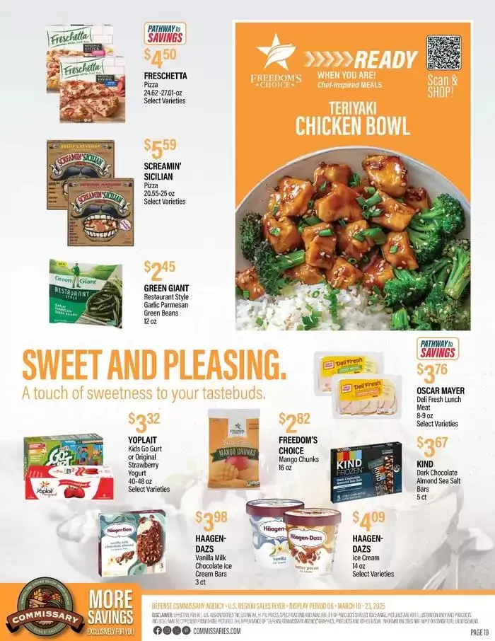 Weekly ad Flyer Commissary from March 10 to March 23 2025 - Page 10