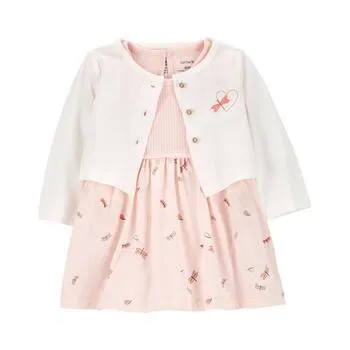 Baby Girl (NB-12M) Carter’s® 2pc. Dragonfly Dress & Cardigan Set