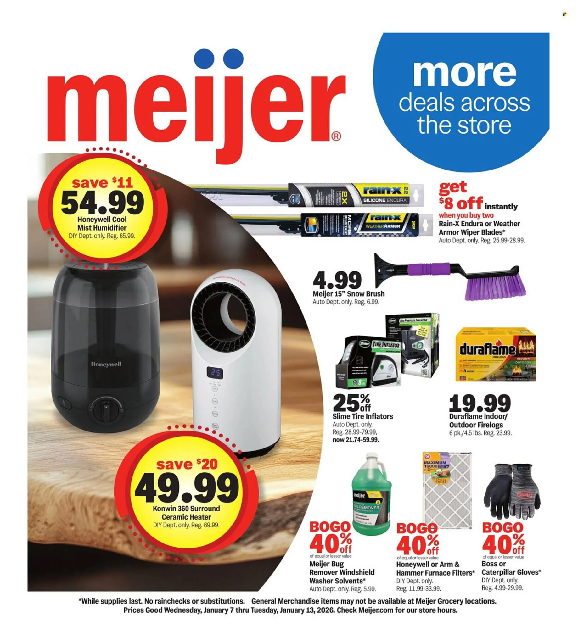 Weekly ad Meijer weekly ad from January 7 to January 13 2026 - Page 1