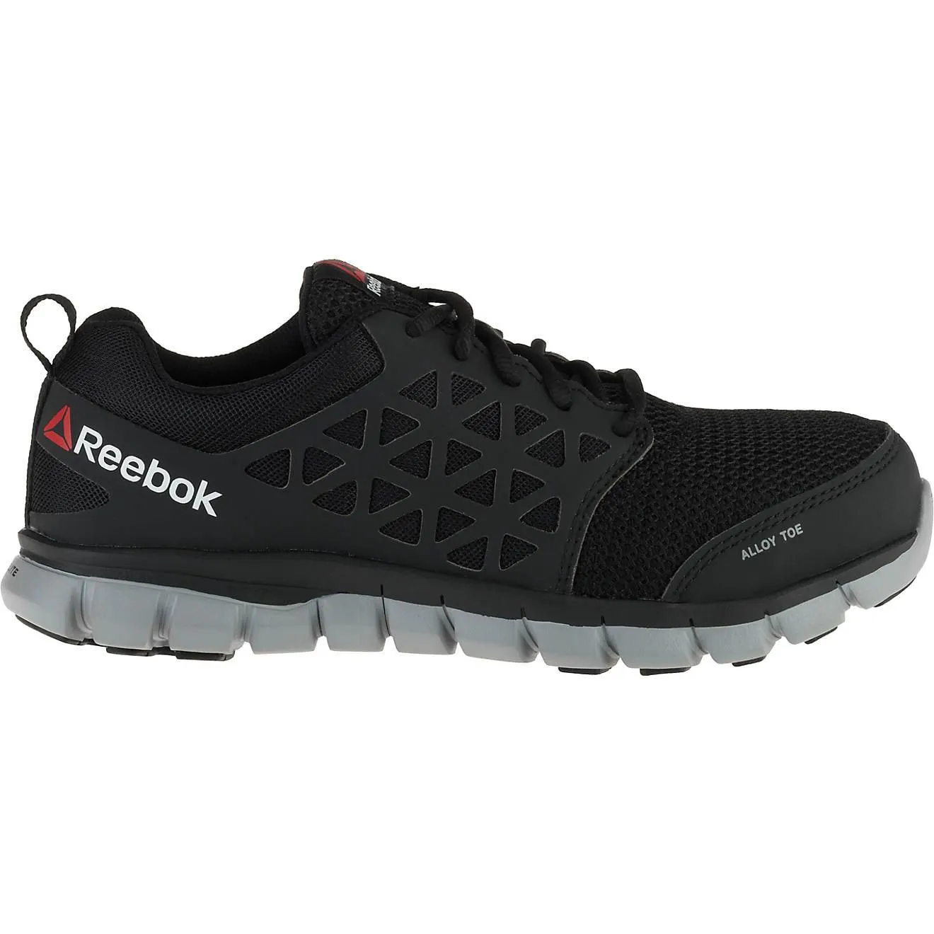 Reebok Men's Sublite Cushion EH Alloy Toe Lace Up Work Shoes