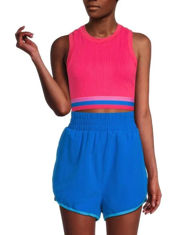 Gwen Cable-Knit Sports Bra