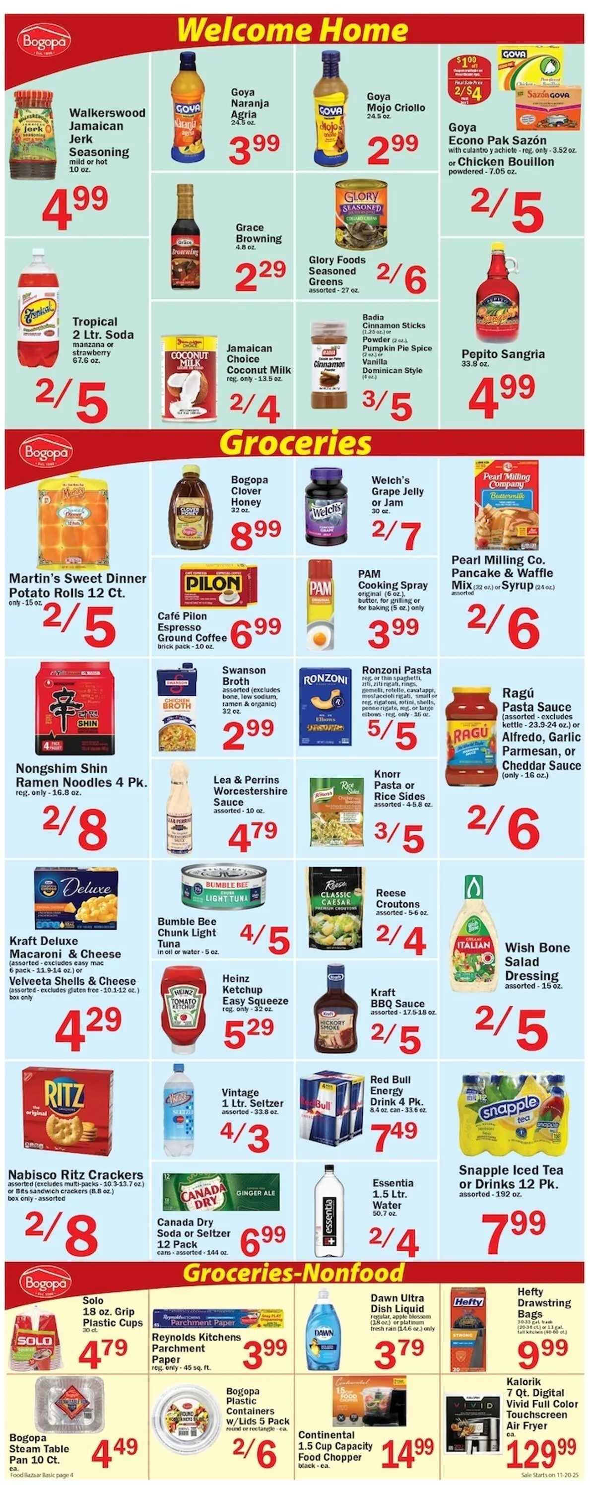 Weekly ad Food Bazaar Current weekly ad from November 20 to November 27 2025 - Page 4