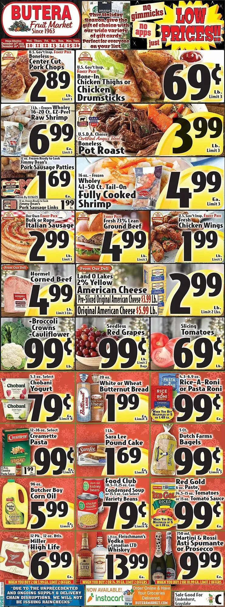 Weekly ad Butera weekly ad from December 10 to December 16 2025 - Page 1