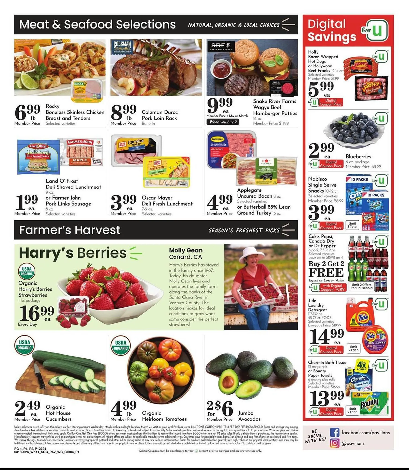 Weekly ad Pavilions weekly ad from March 18 to March 24 2026 - Page 4