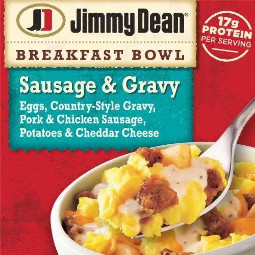 Jimmy Dean® Sausage & Gravy Frozen Breakfast Bowl