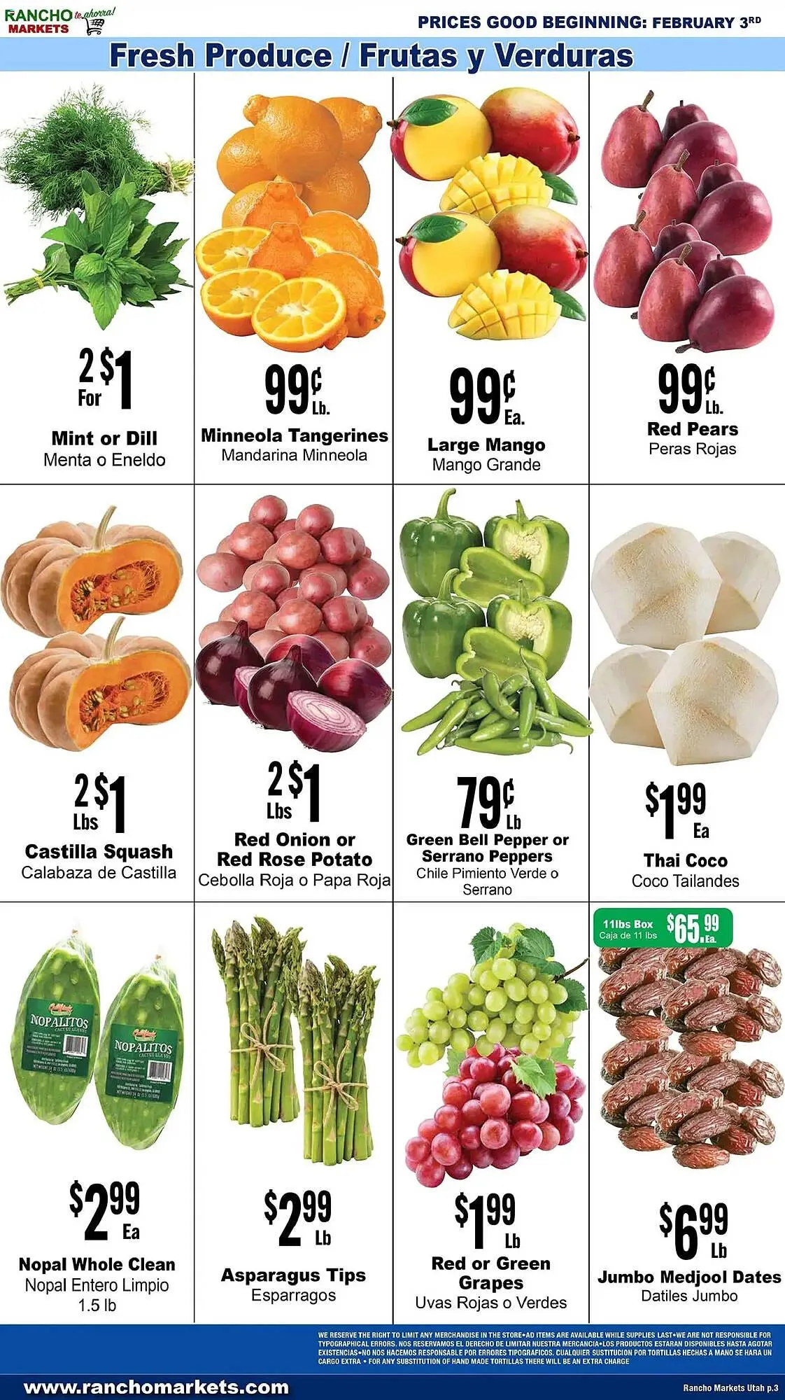 Weekly ad Rancho Markets weekly ad from February 3 to February 10 2026 - Page 3