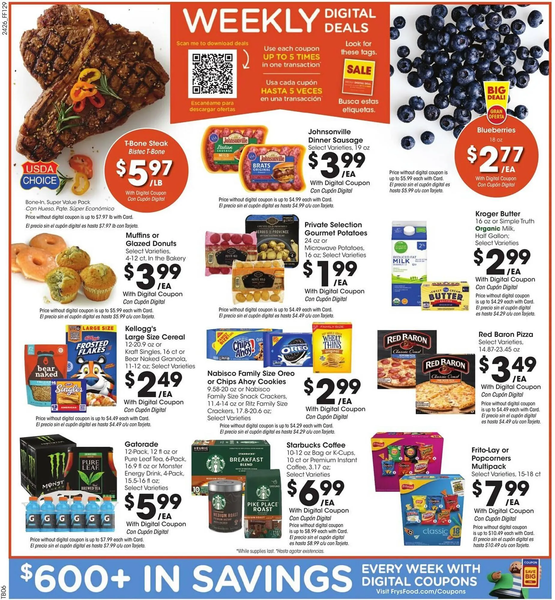 Weekly ad Fry's Weekly Ad from July 31 to August 6 2024 - Page 2