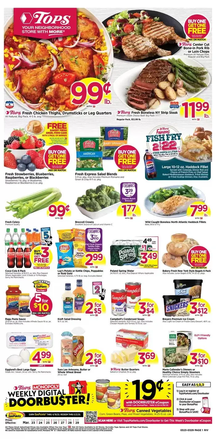 Weekly ad Current special promotions from March 23 to March 29 2025 - Page 1