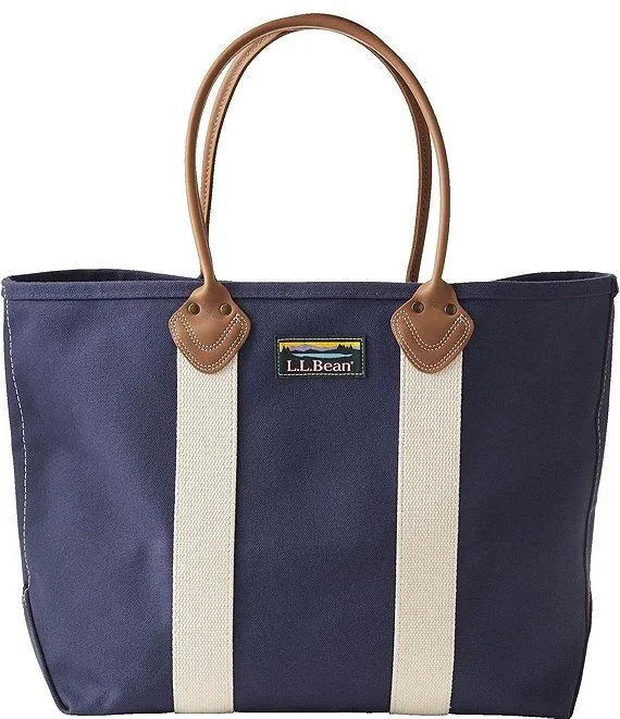 Leather-Handle Katahdin Boat and Tote Bag