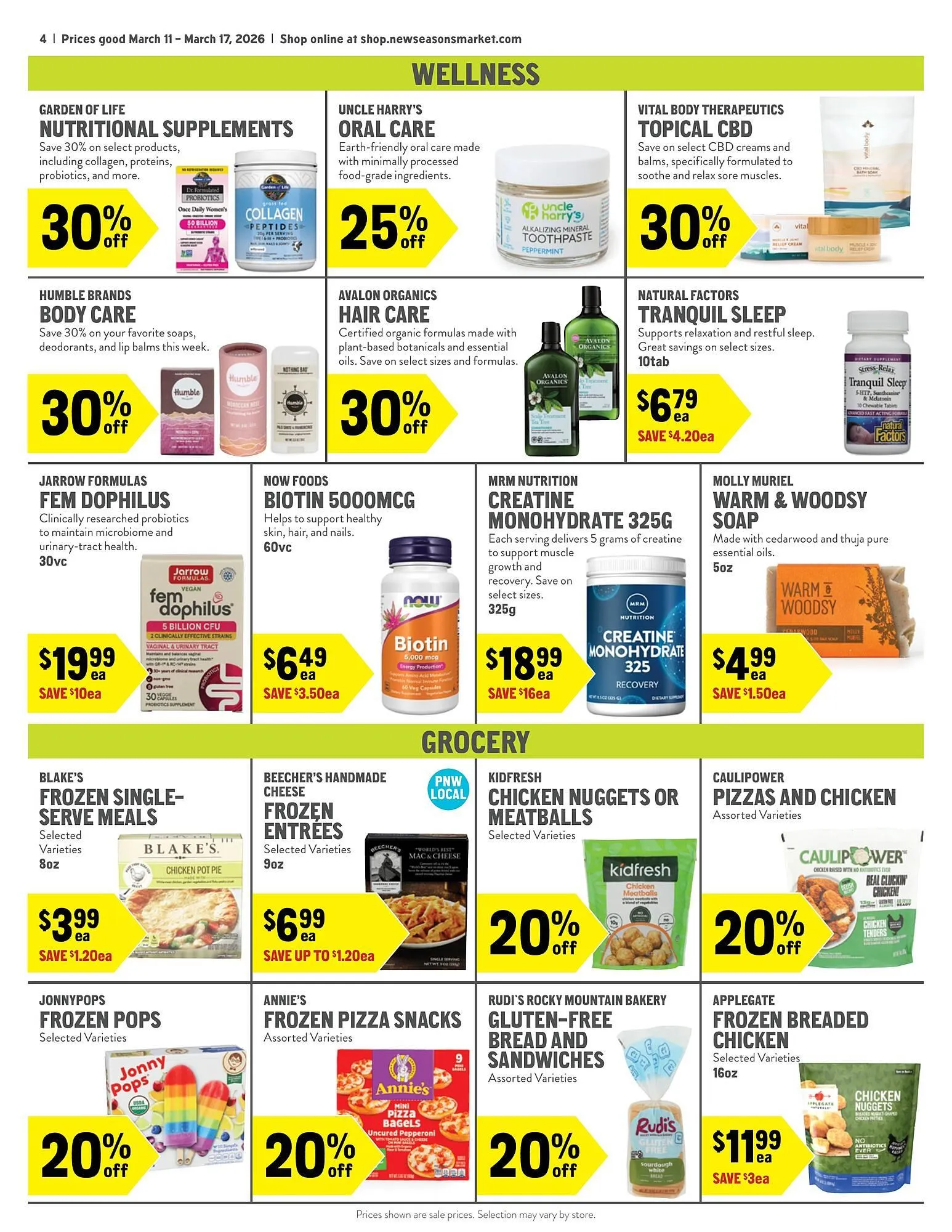 Weekly ad New Seasons Market weekly ad from March 11 to March 17 2026 - Page 4