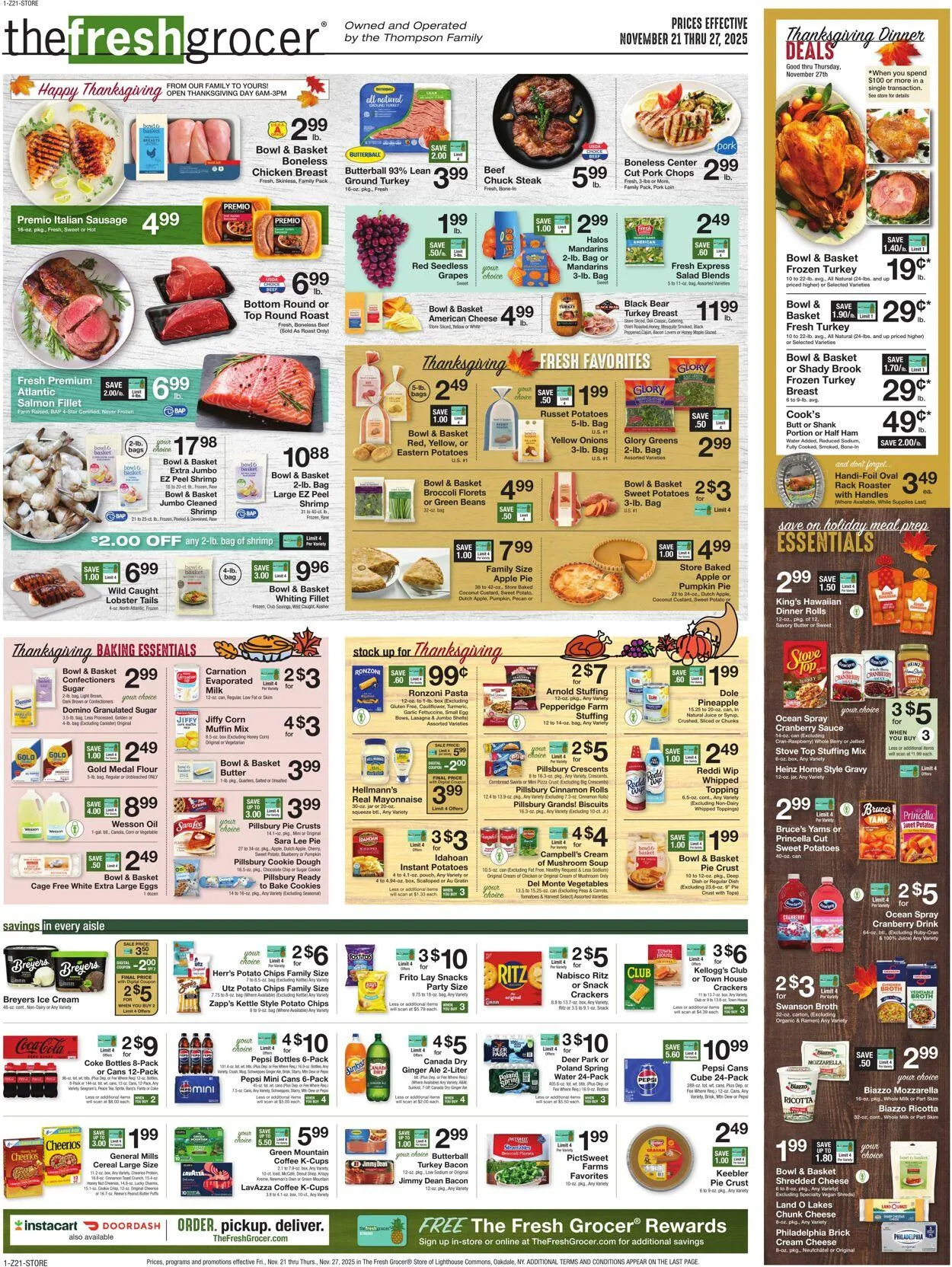 Weekly ad Gerrity's Supermarkets Current weekly ad from November 20 to November 27 2025 - Page 1